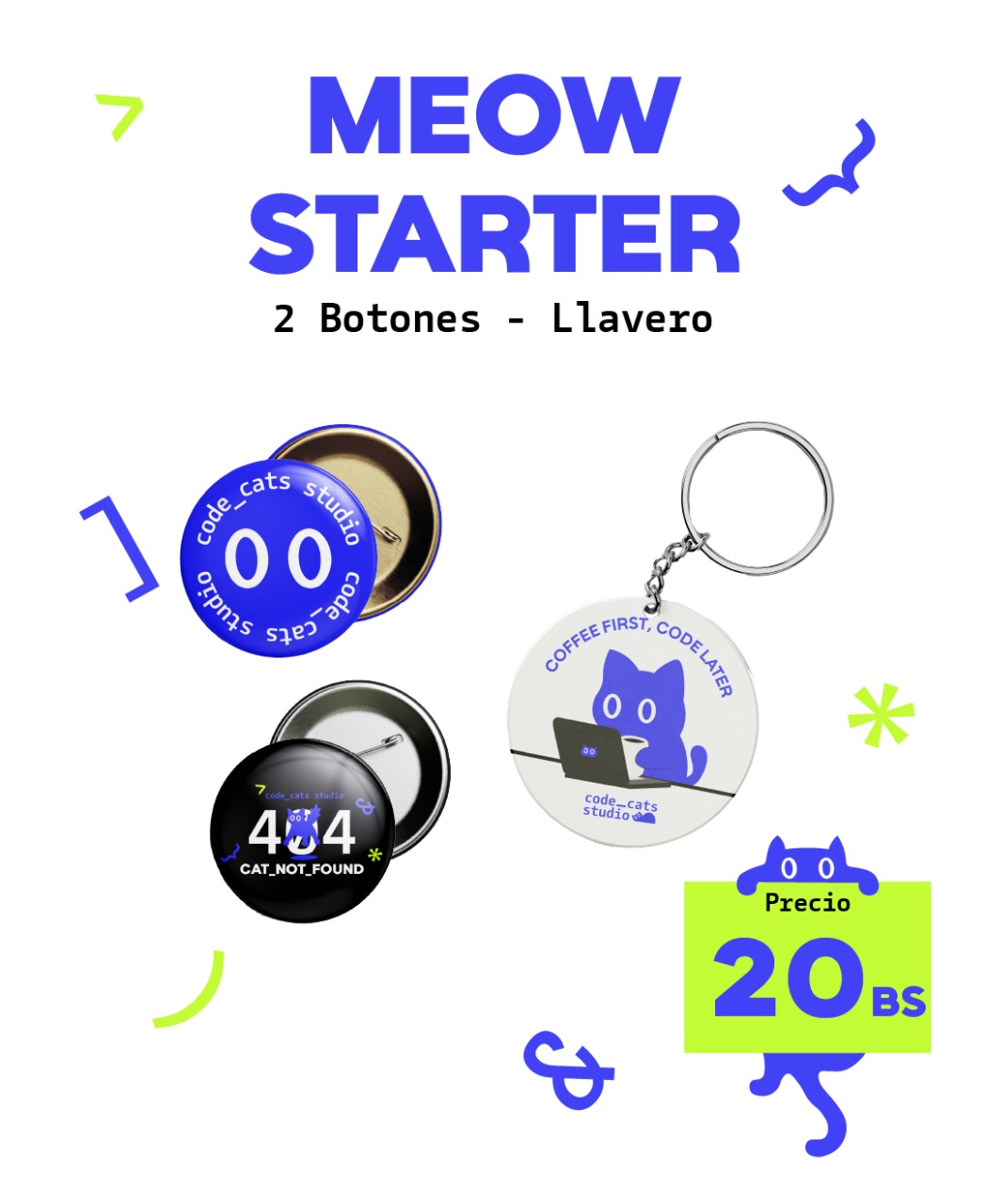 Compra | Code Cats Studio